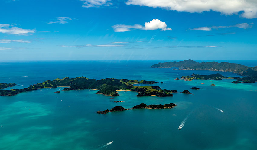 Scenic Bay of Islands, Paihia, New Zealand