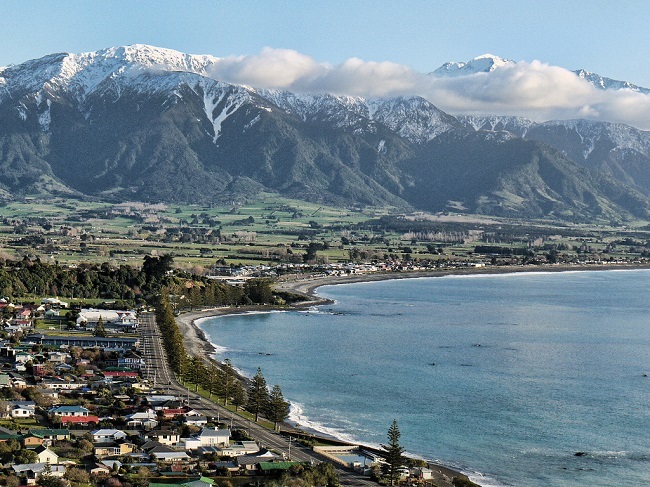 Kaikoura city view