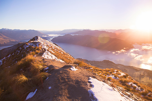 Sunrise at Roy's Peak, New Zealand